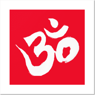 Om Symbol Aum sign Yoga Meditation Mantra Posters and Art